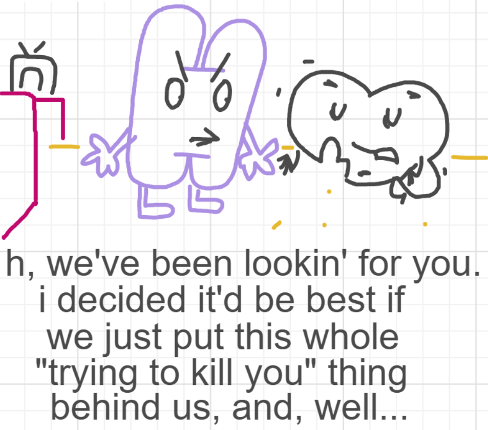 A panel from I've Been Everywhere, Man, episode nine of the Board Boards object show by Furretwalk/WalkingFurret.